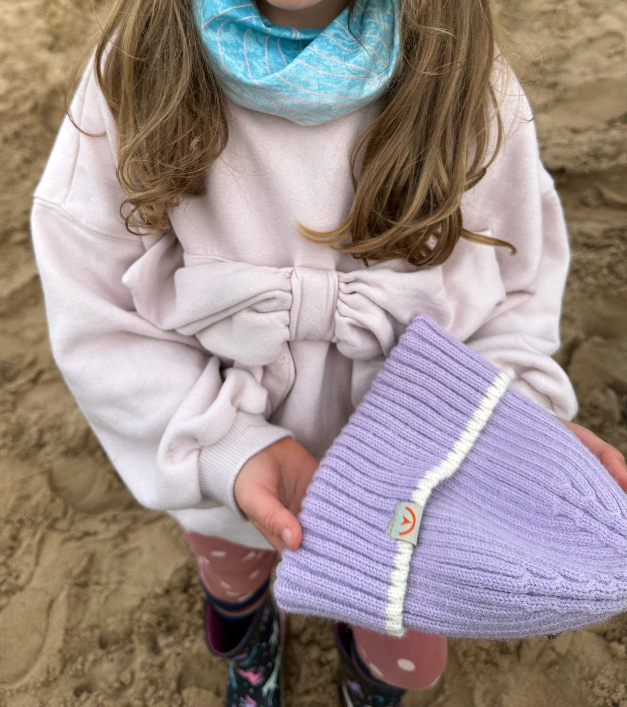 Runabay Junior Beanie - Lavender