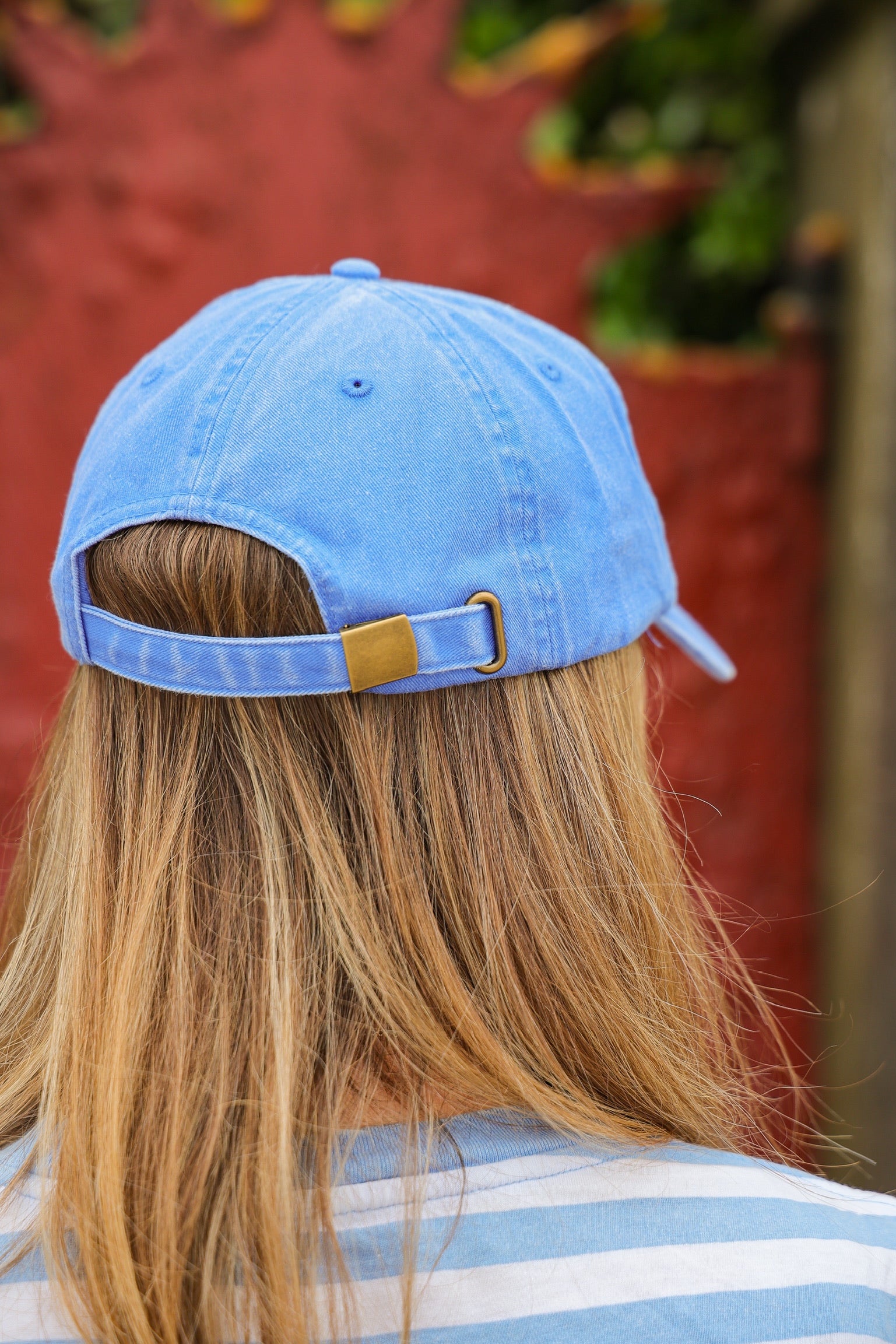 Divis Distressed Denim Baseball Cap