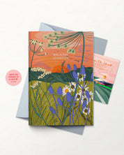 Walking logbook - painted sky