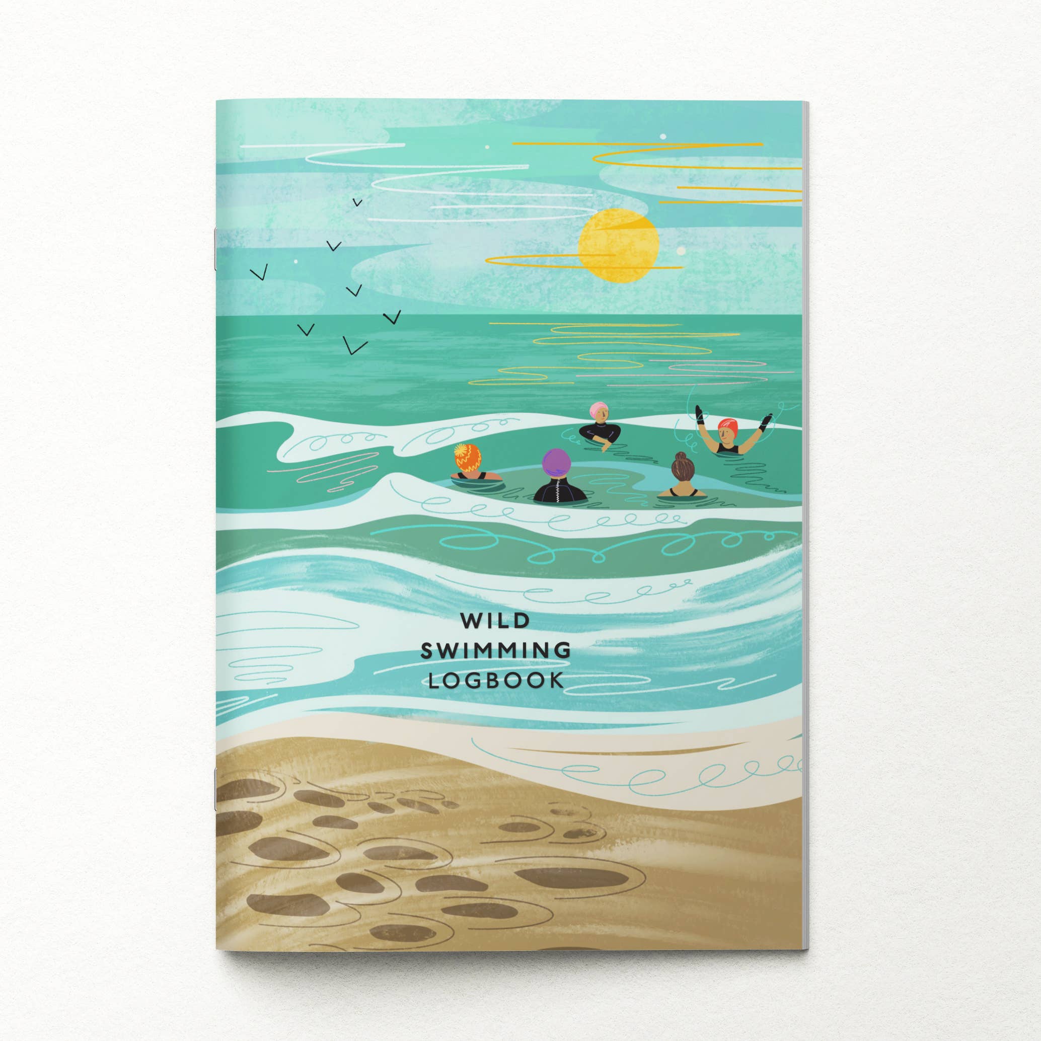 Wild swimming logbook Into the sea we go