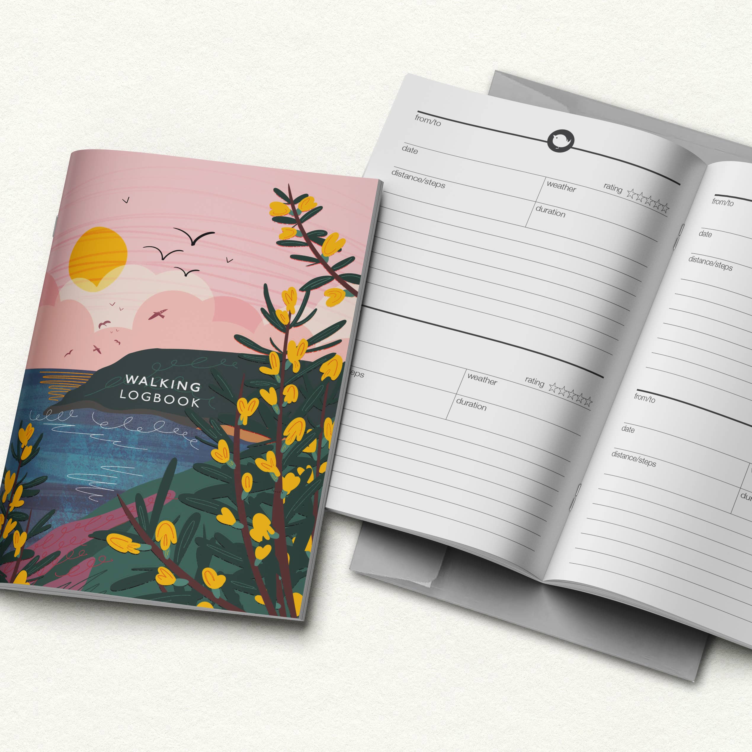 Walking logbook Coastal path