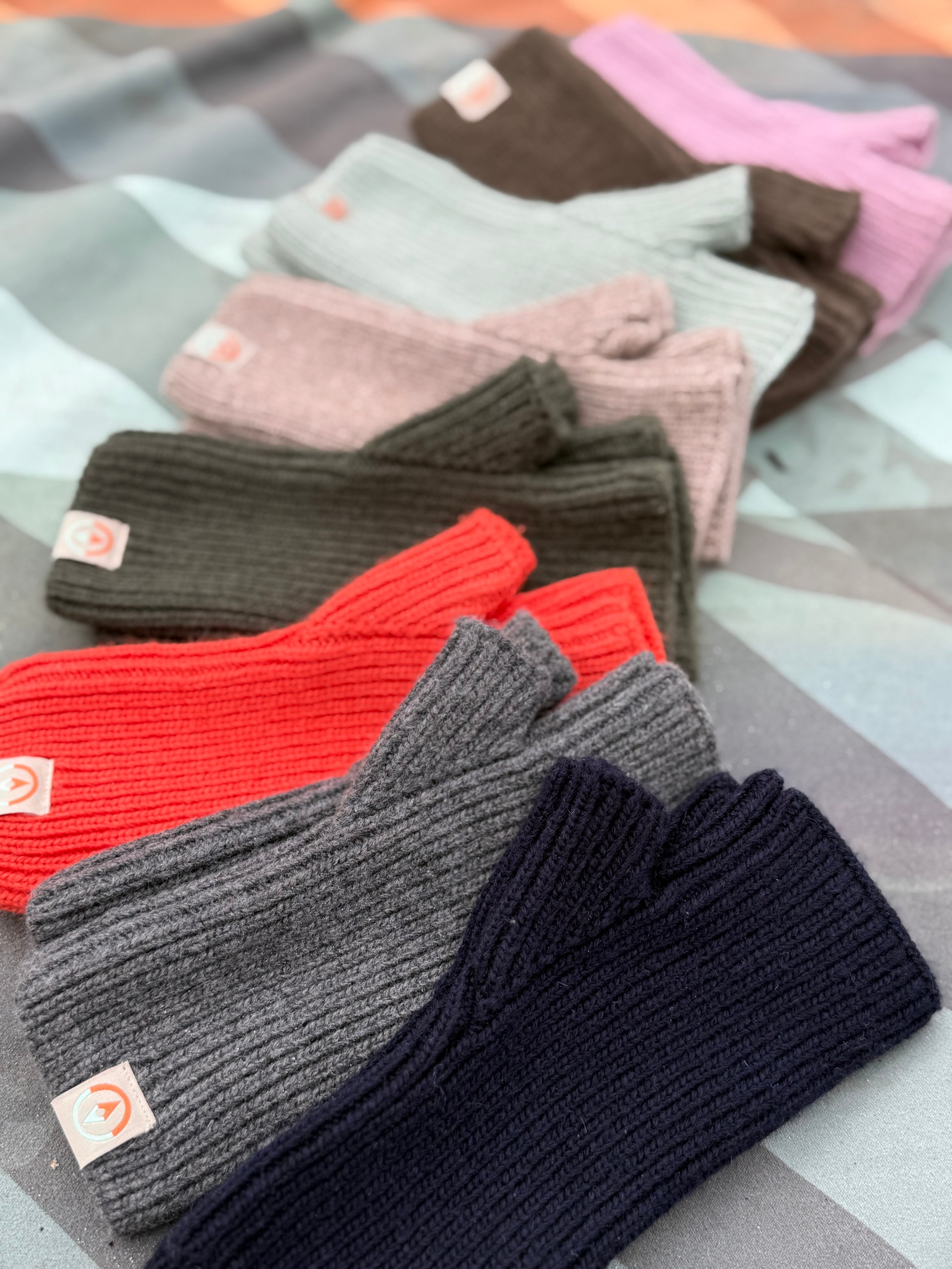 Cocoon Cosy Cuffs - Cashmere Fingerless Gloves