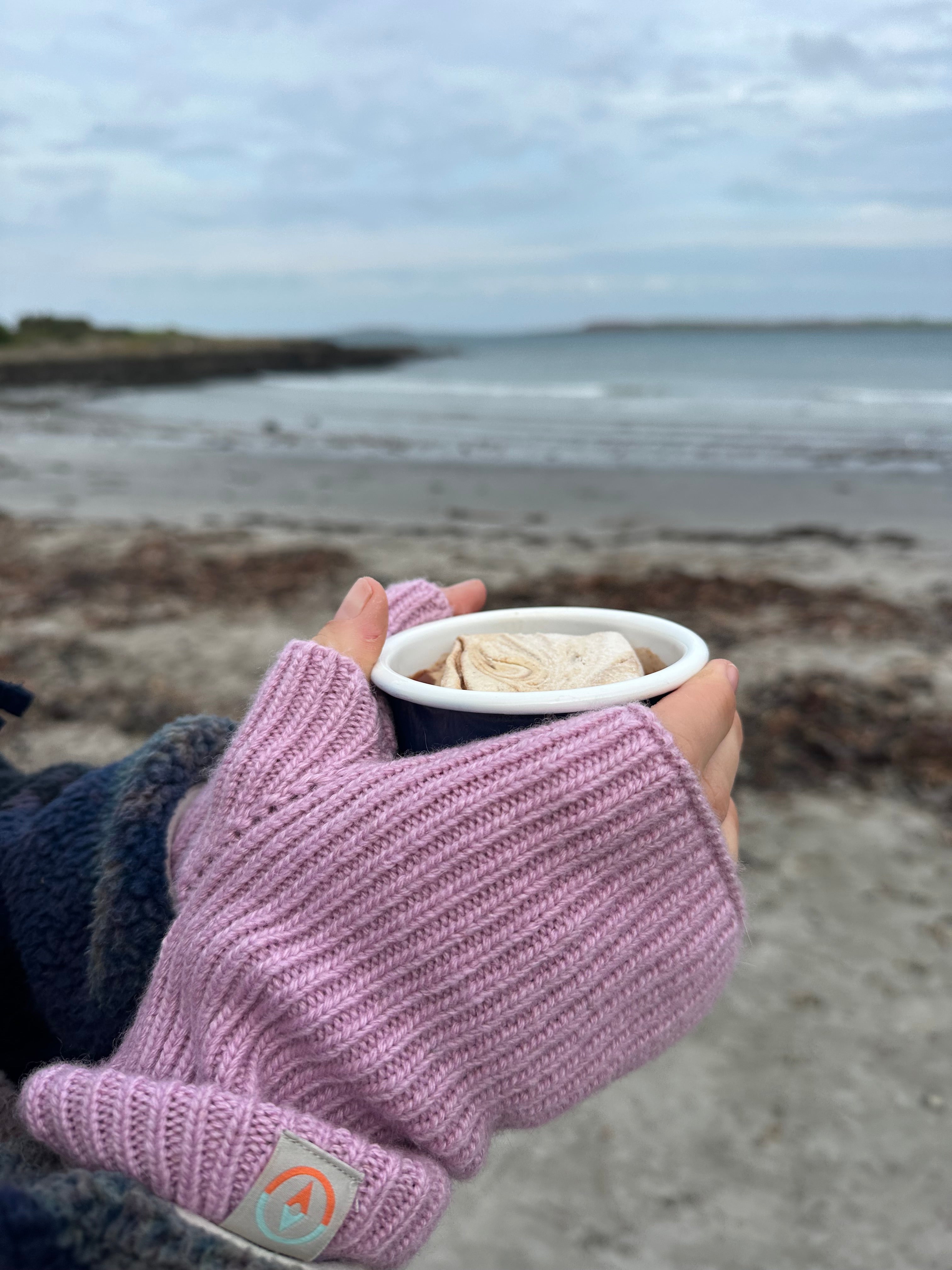 Cocoon Cosy Cuffs - Cashmere Fingerless Gloves