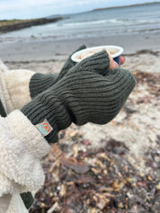 Cocoon Cosy Cuffs - Cashmere Fingerless Gloves