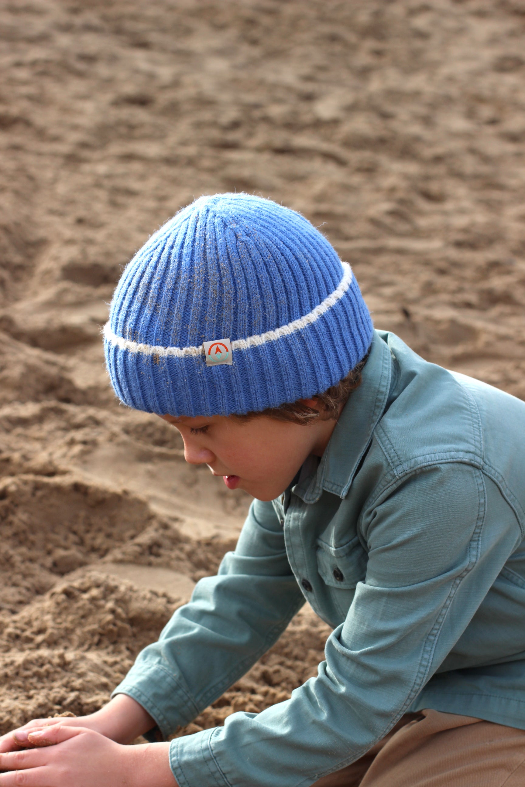 Runabay Junior Beanie - Cornflower Blue