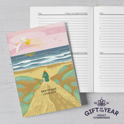 Gratitude logbook Over the dunes